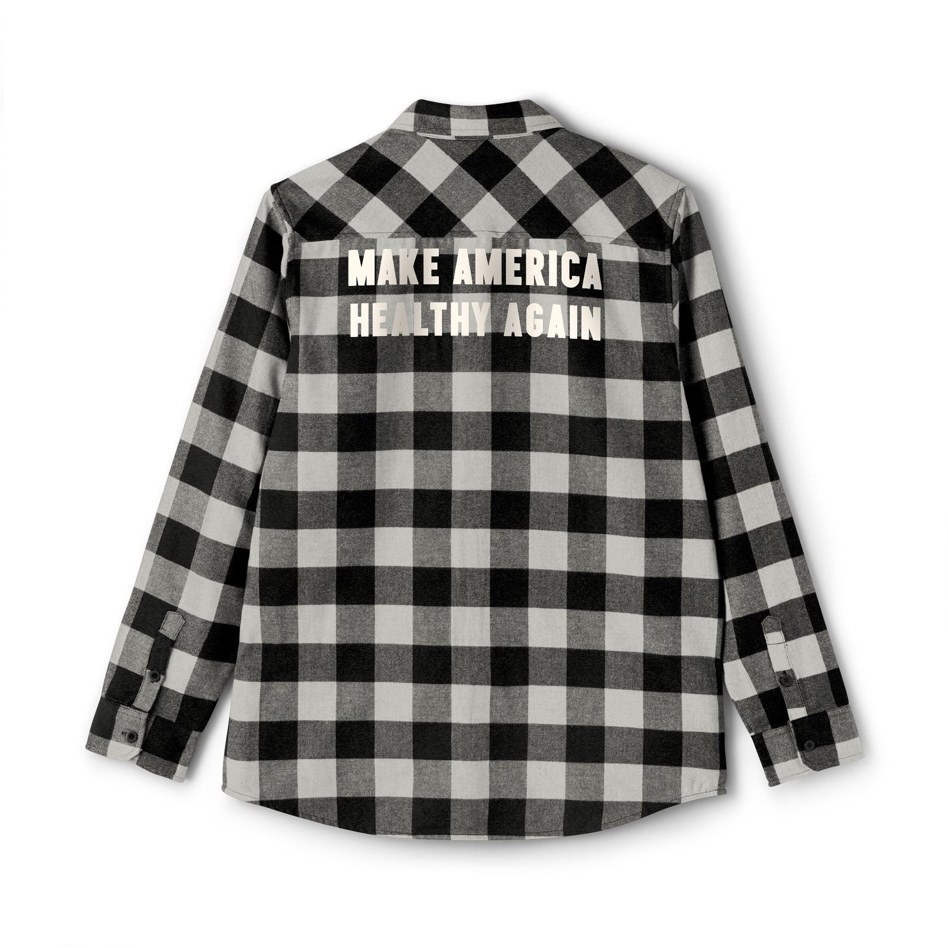 Make America Healthy Again II Unisex Flannel Shirt - Team Kennedy Official Merchandise