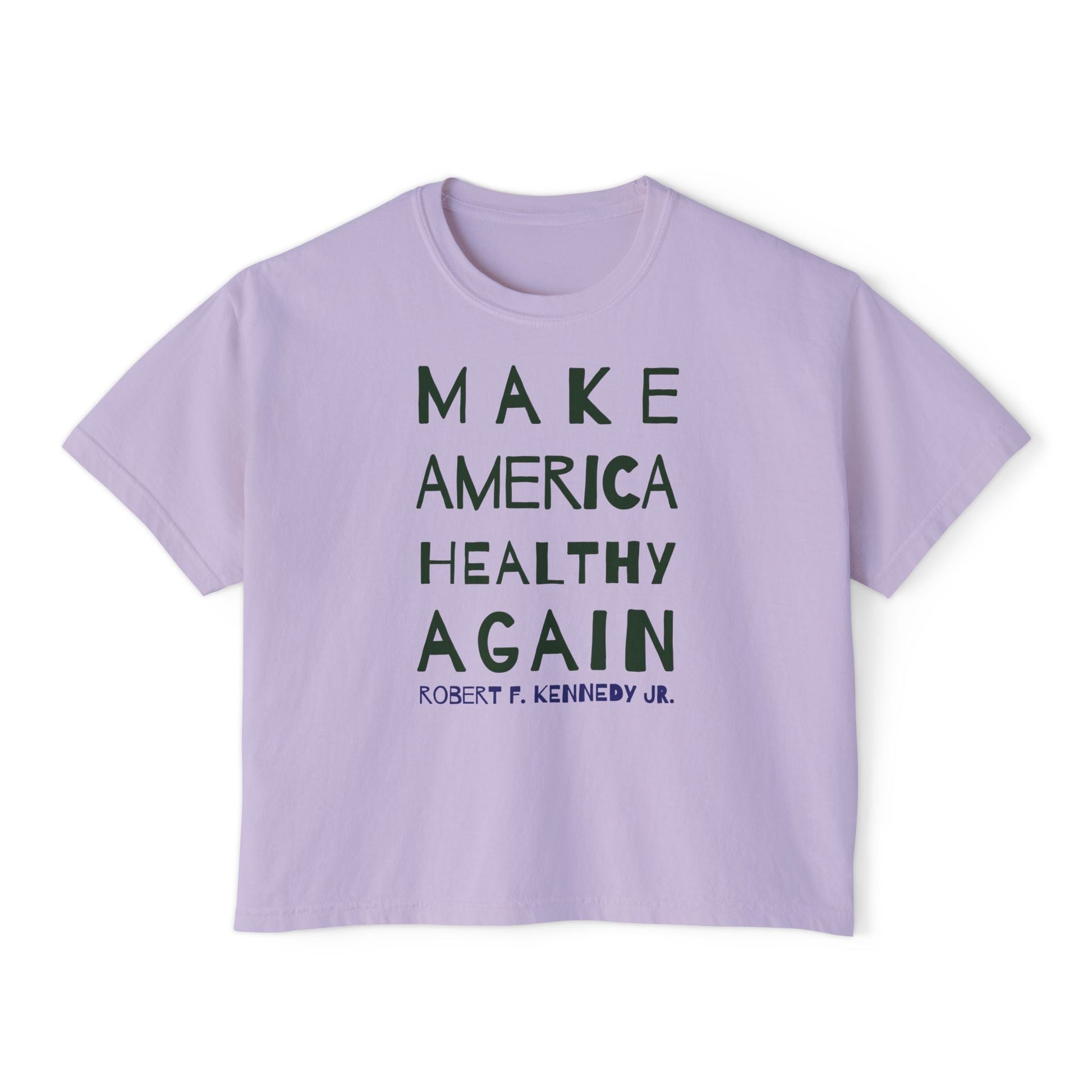 Make America Healthy Again II Women's Boxy Tee - Team Kennedy Official Merchandise