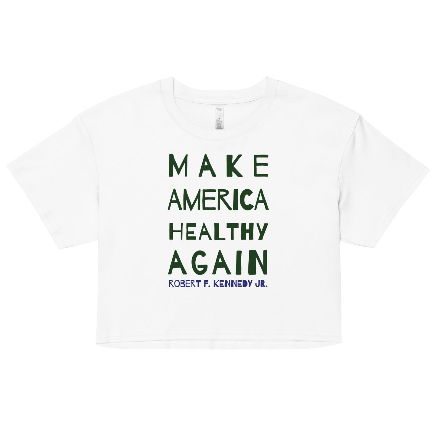 Make America Healthy Again II Women’s Crop Top - Team Kennedy Official Merchandise