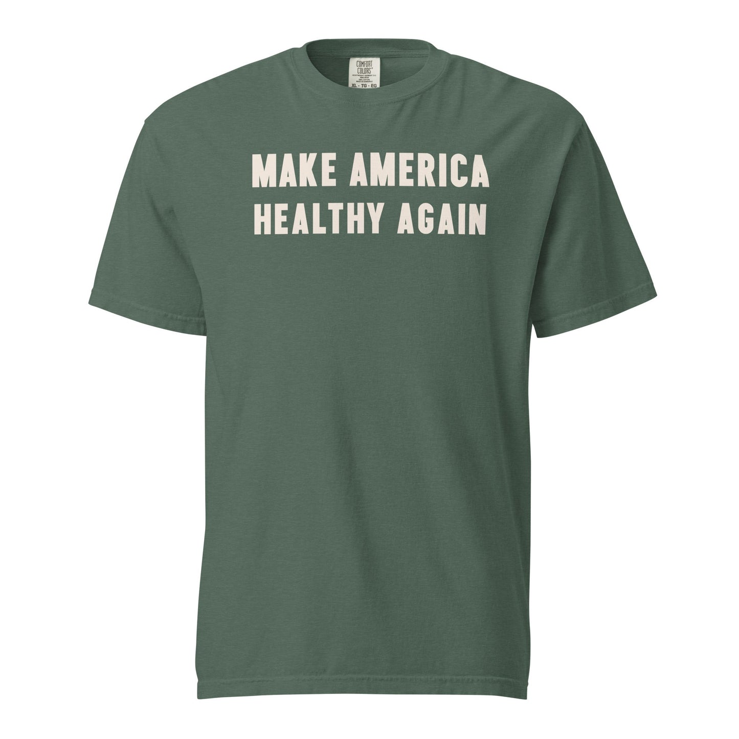 Make America Healthy Again III Unisex Heavyweight Tee - Team Kennedy Official Merchandise