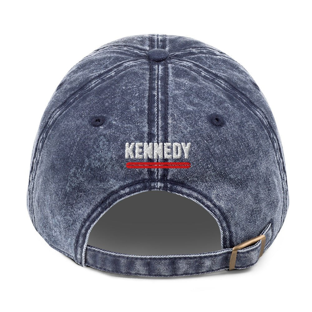 Make America Healthy Again III Vintage Cotton Twill Cap - Team Kennedy Official Merchandise