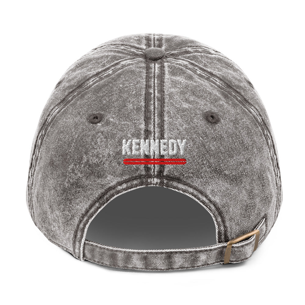 Make America Healthy Again III Vintage Cotton Twill Cap - Team Kennedy Official Merchandise