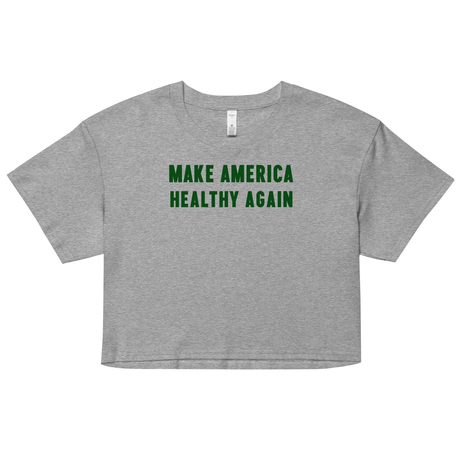 Make America Healthy Again III Women’s Crop Top - Team Kennedy Official Merchandise