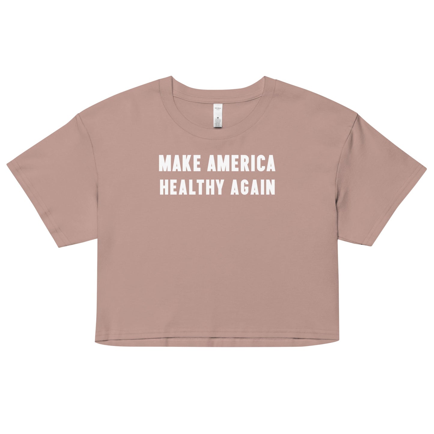 Make America Healthy Again III Women’s Crop Top - Team Kennedy Official Merchandise