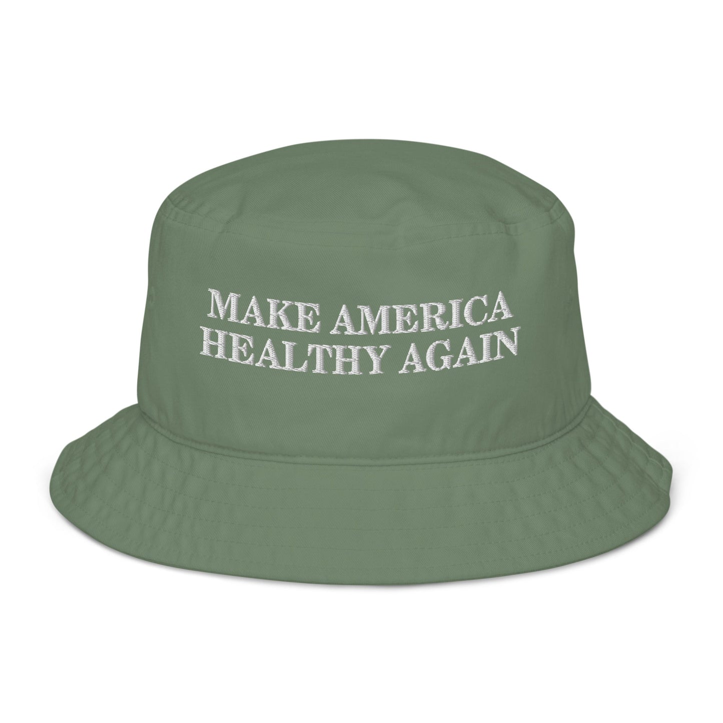 Make America Healthy Again Organic Bucket Hat - Team Kennedy Official Merchandise