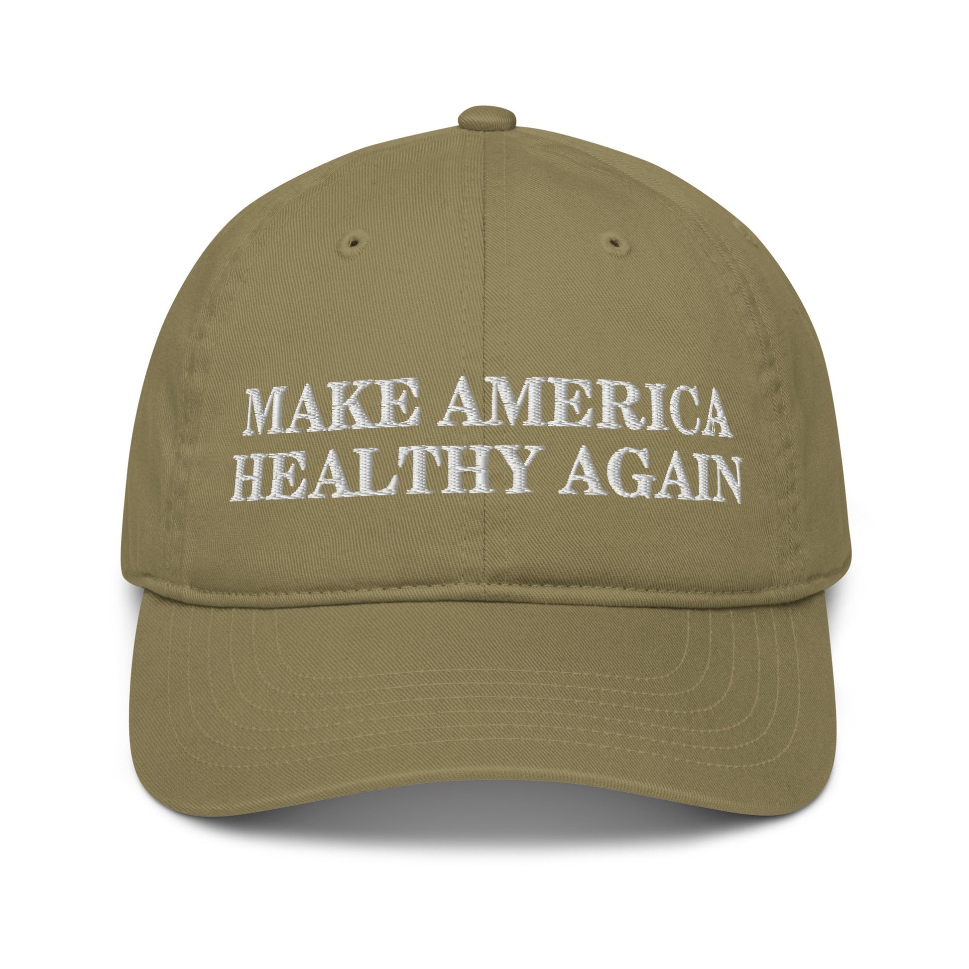 Make America Healthy Again Organic Dad Hat - Team Kennedy Official Merchandise