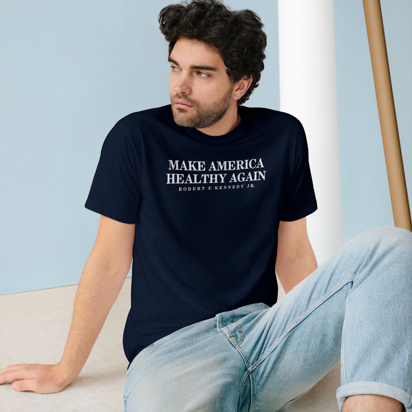 Make America Healthy Again Organic Tee - Team Kennedy Official Merchandise