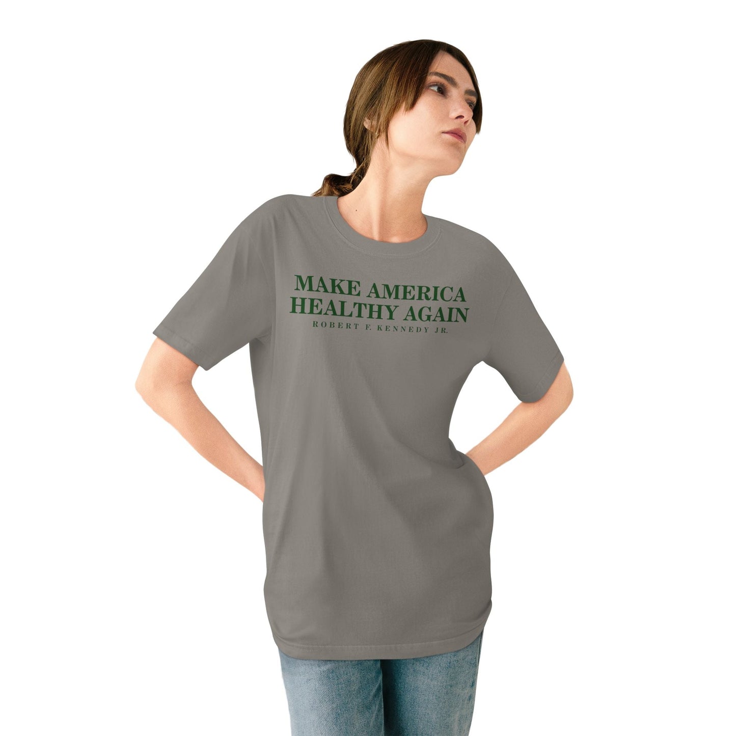 Make America Healthy Again Organic Tee - Team Kennedy Official Merchandise