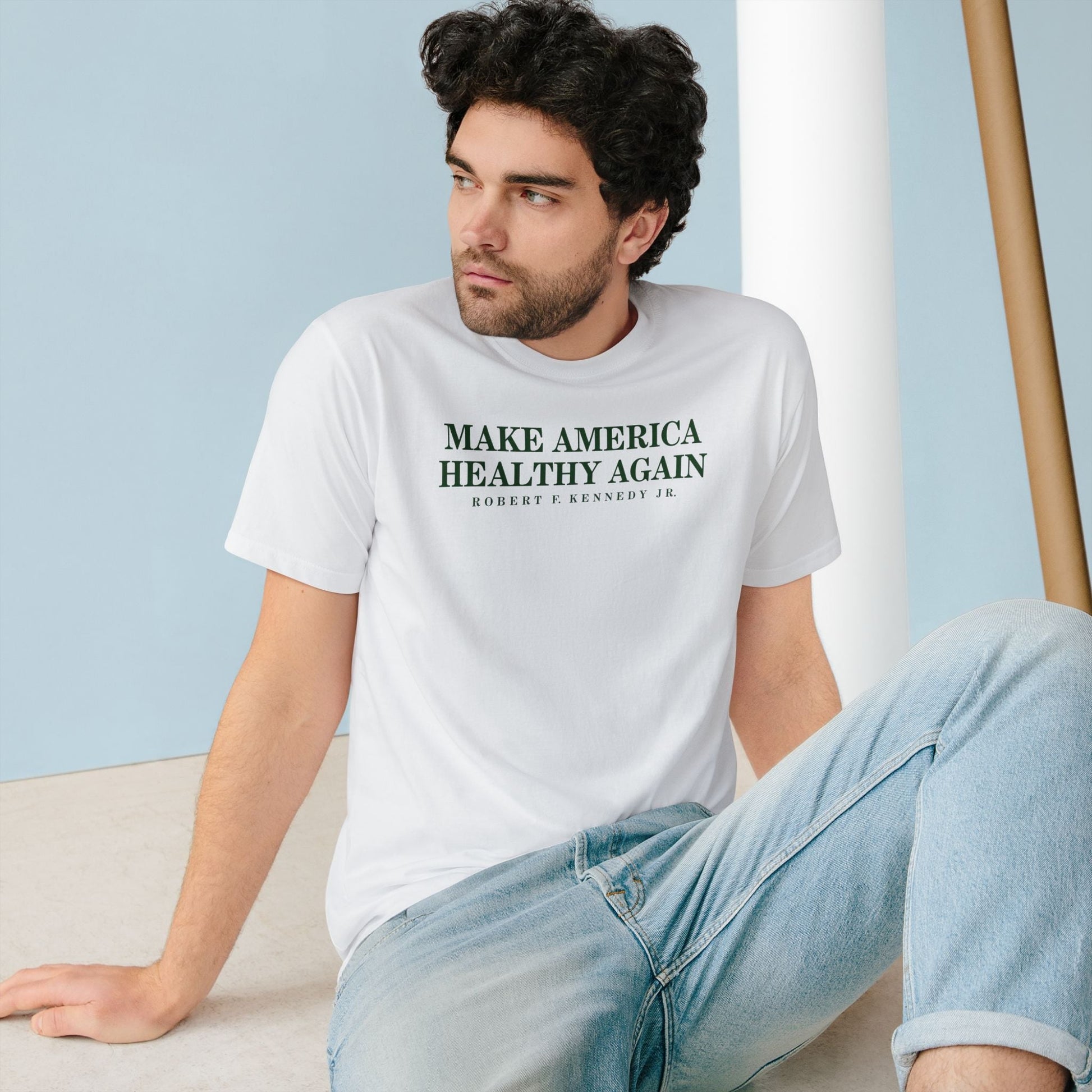 Make America Healthy Again Organic Tee - Team Kennedy Official Merchandise