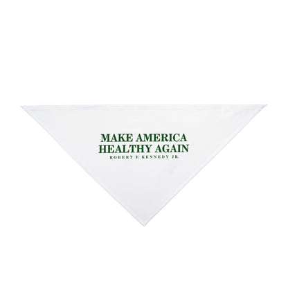 Make America Healthy Again Pet Bandana - Team Kennedy Official Merchandise