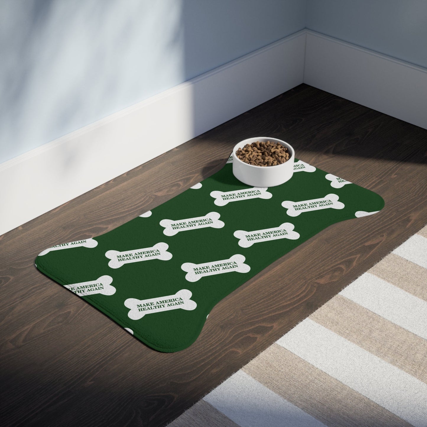 Make America Healthy Again Pet Feeding Mat - Team Kennedy Official Merchandise