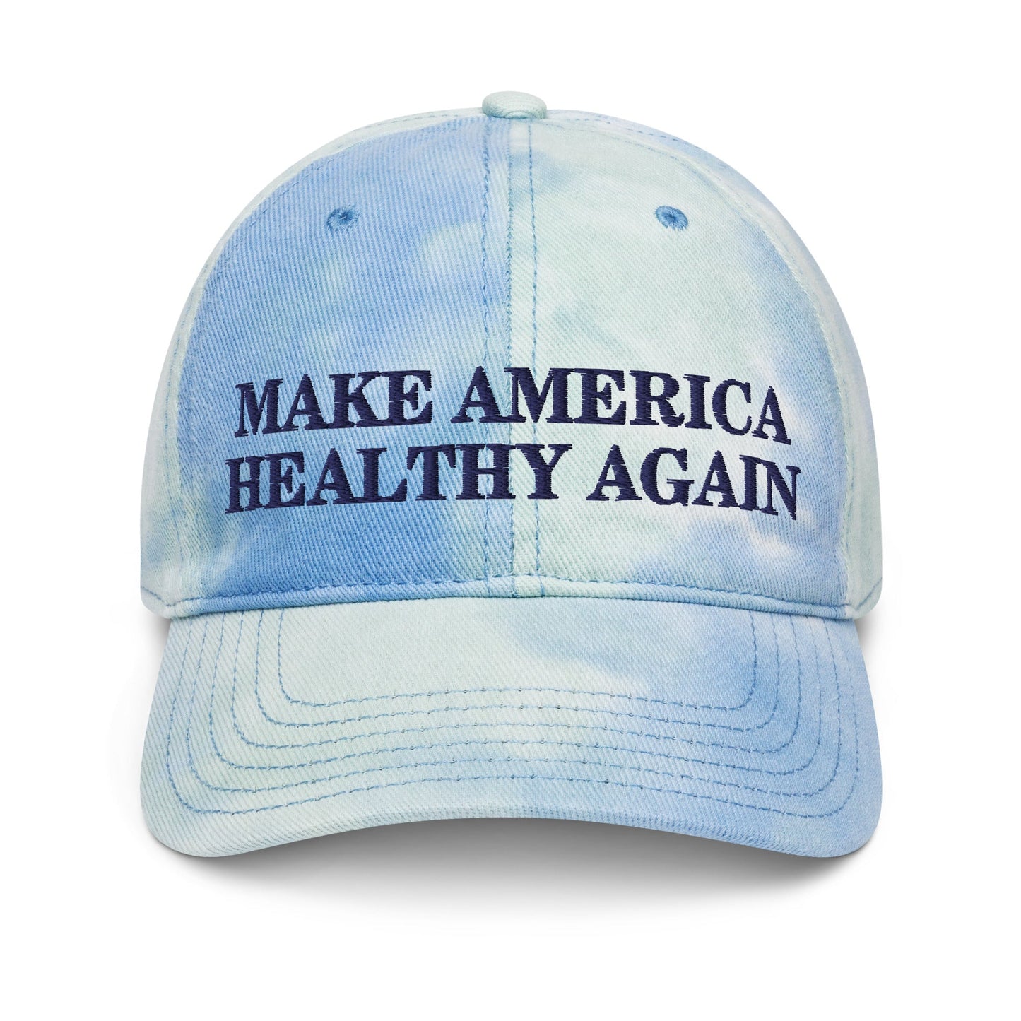 Make America Healthy Again Tie Dye Hat - Team Kennedy Official Merchandise