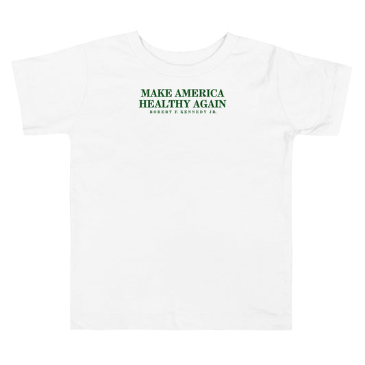 Make America Healthy Again Toddler Tee - Team Kennedy Official Merchandise