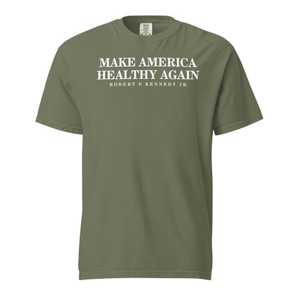 Make America Healthy Again Unisex Heavyweight Tee - Team Kennedy Official Merchandise