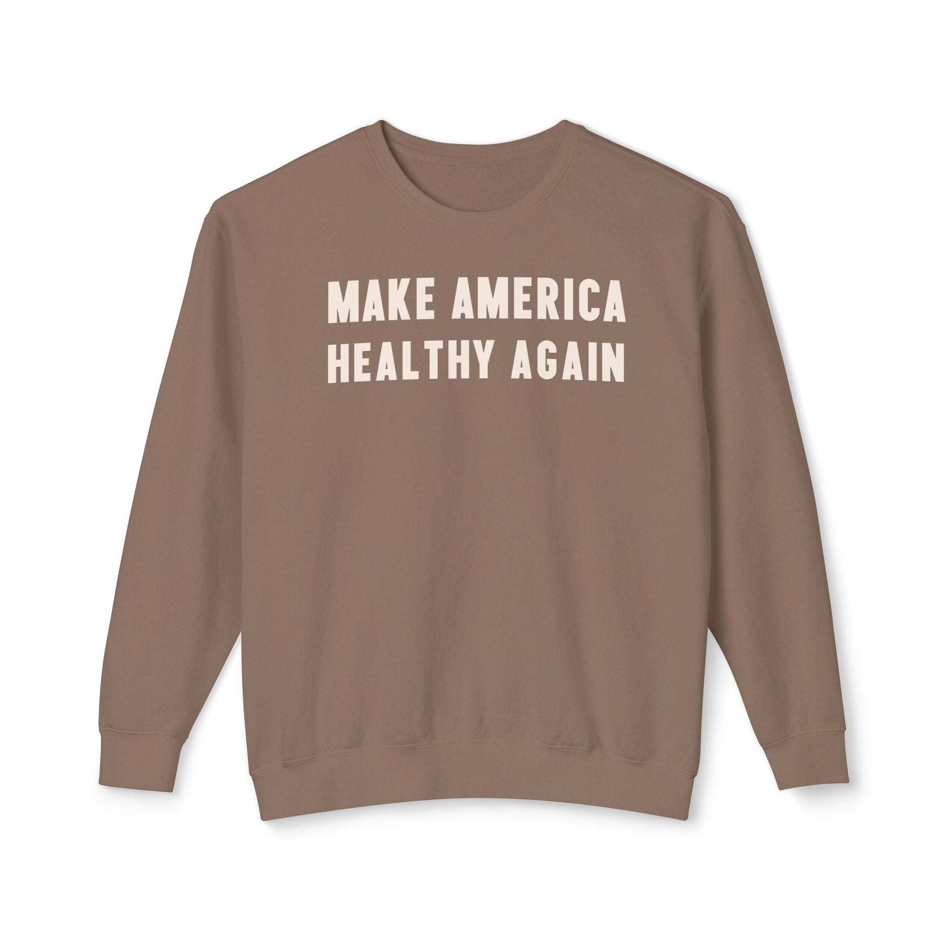 Make America Healthy Again Unisex Lightweight Crewneck Sweatshirt - Team Kennedy Official Merchandise