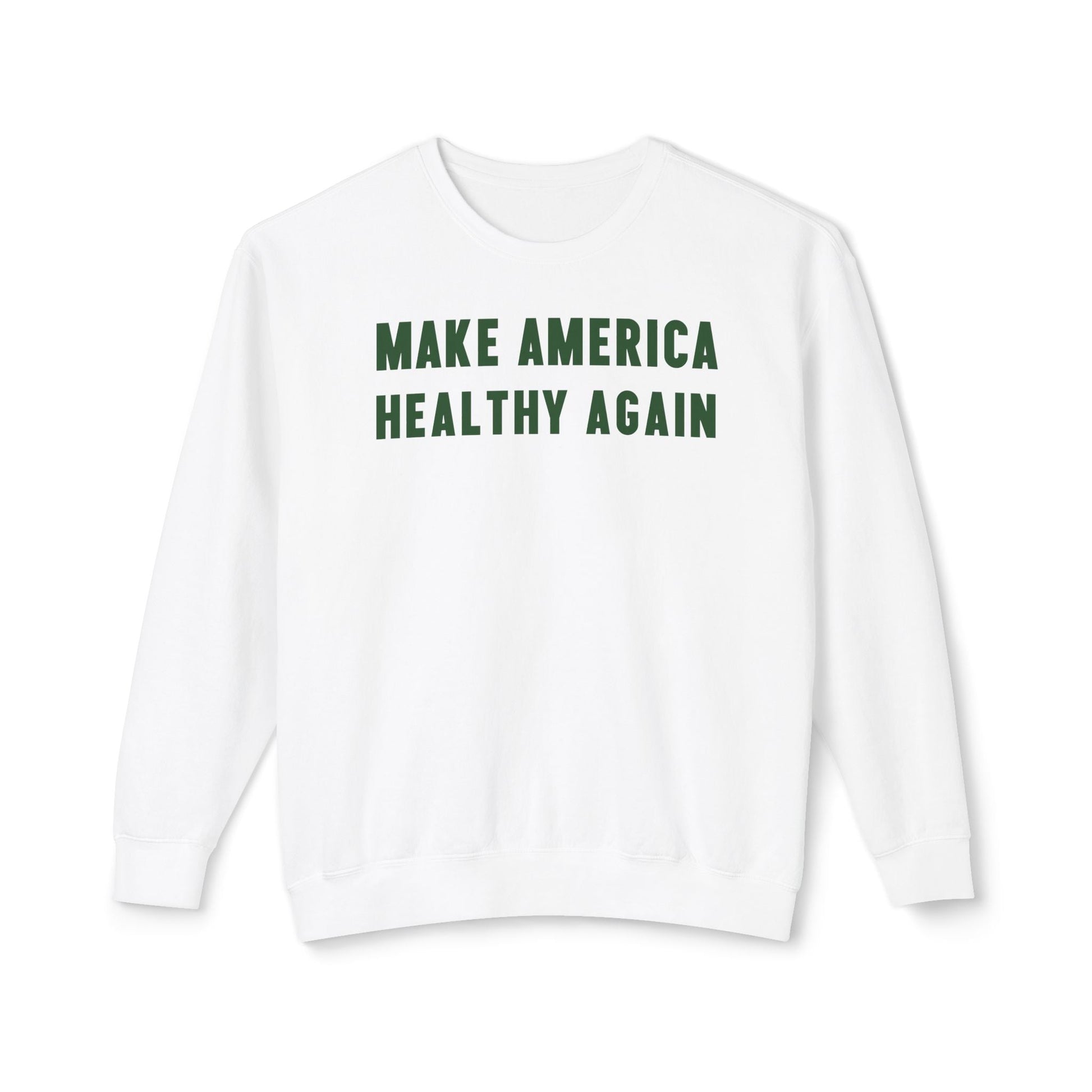 Make America Healthy Again Unisex Lightweight Crewneck Sweatshirt - Team Kennedy Official Merchandise