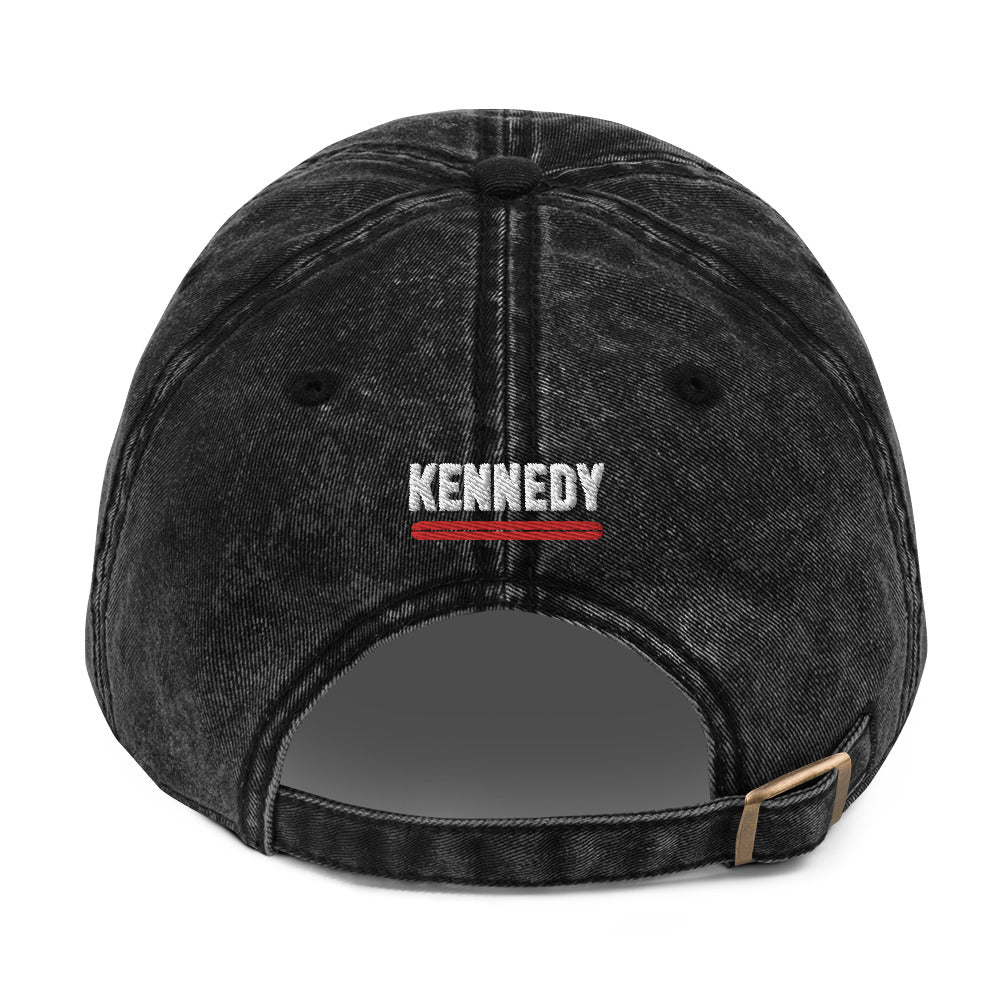 Make America Healthy Again Vintage Cotton Twill Cap - Team Kennedy Official Merchandise