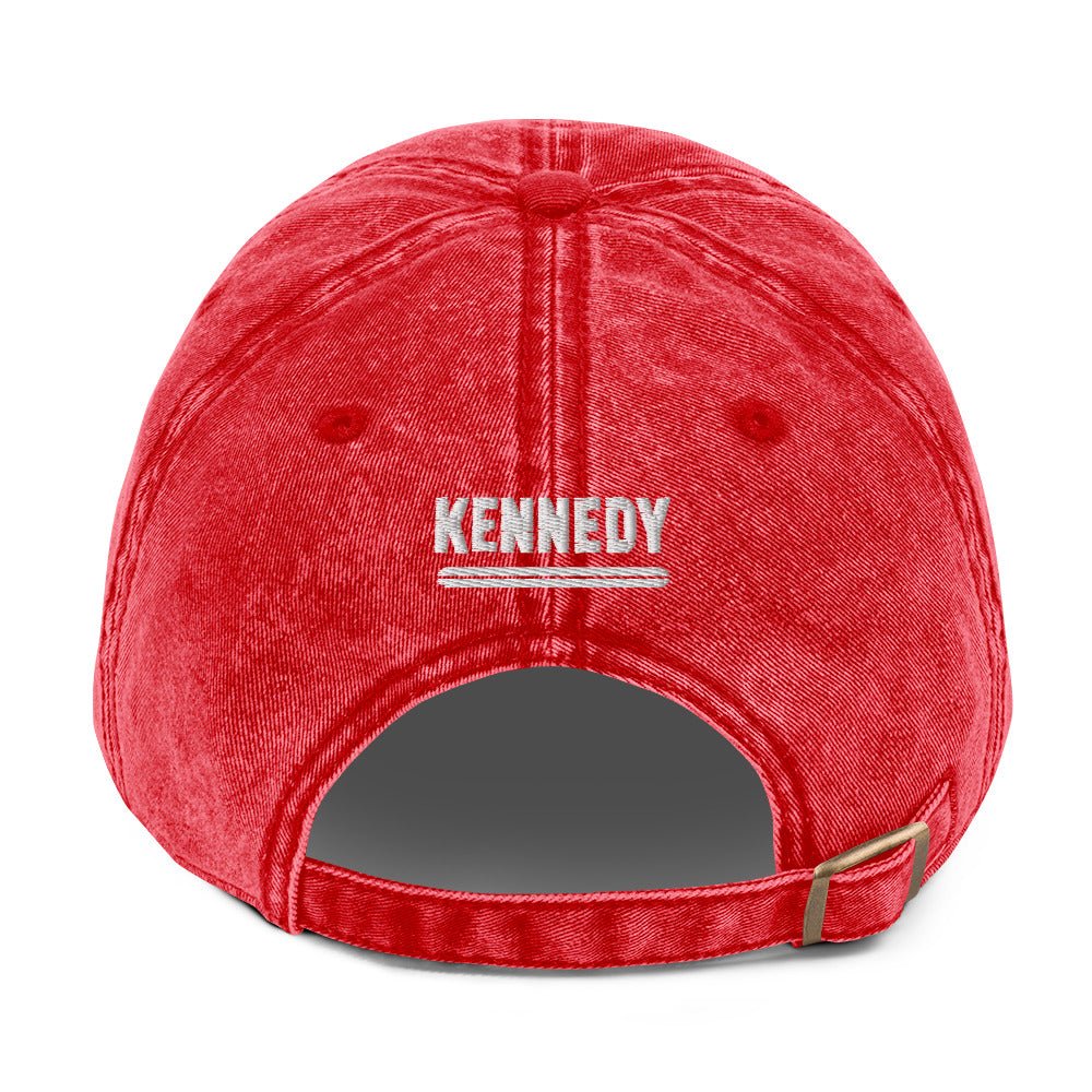 Make America Healthy Again Vintage Cotton Twill Cap - Team Kennedy Official Merchandise