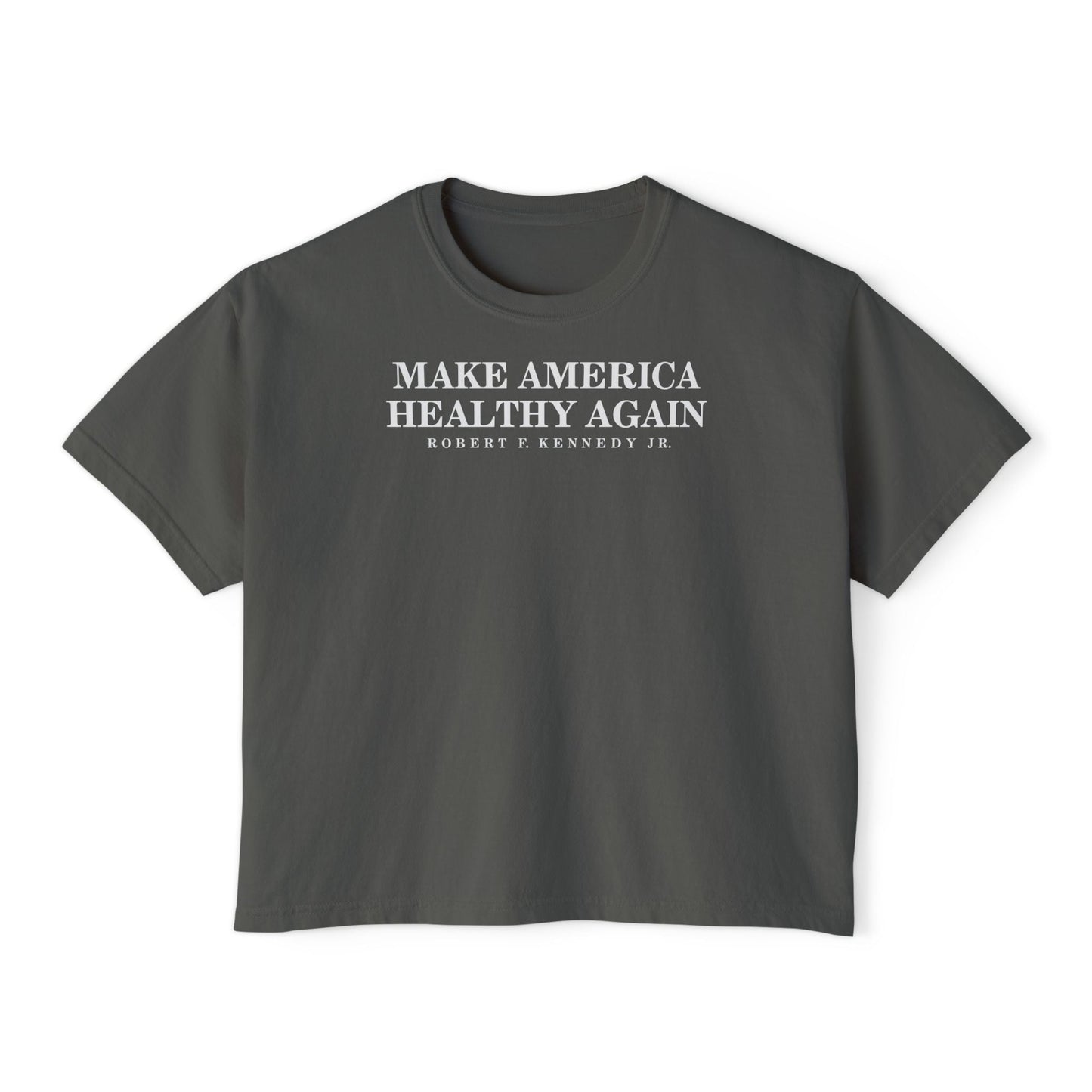 Make America Healthy Again Women's Boxy Tee - Team Kennedy Official Merchandise