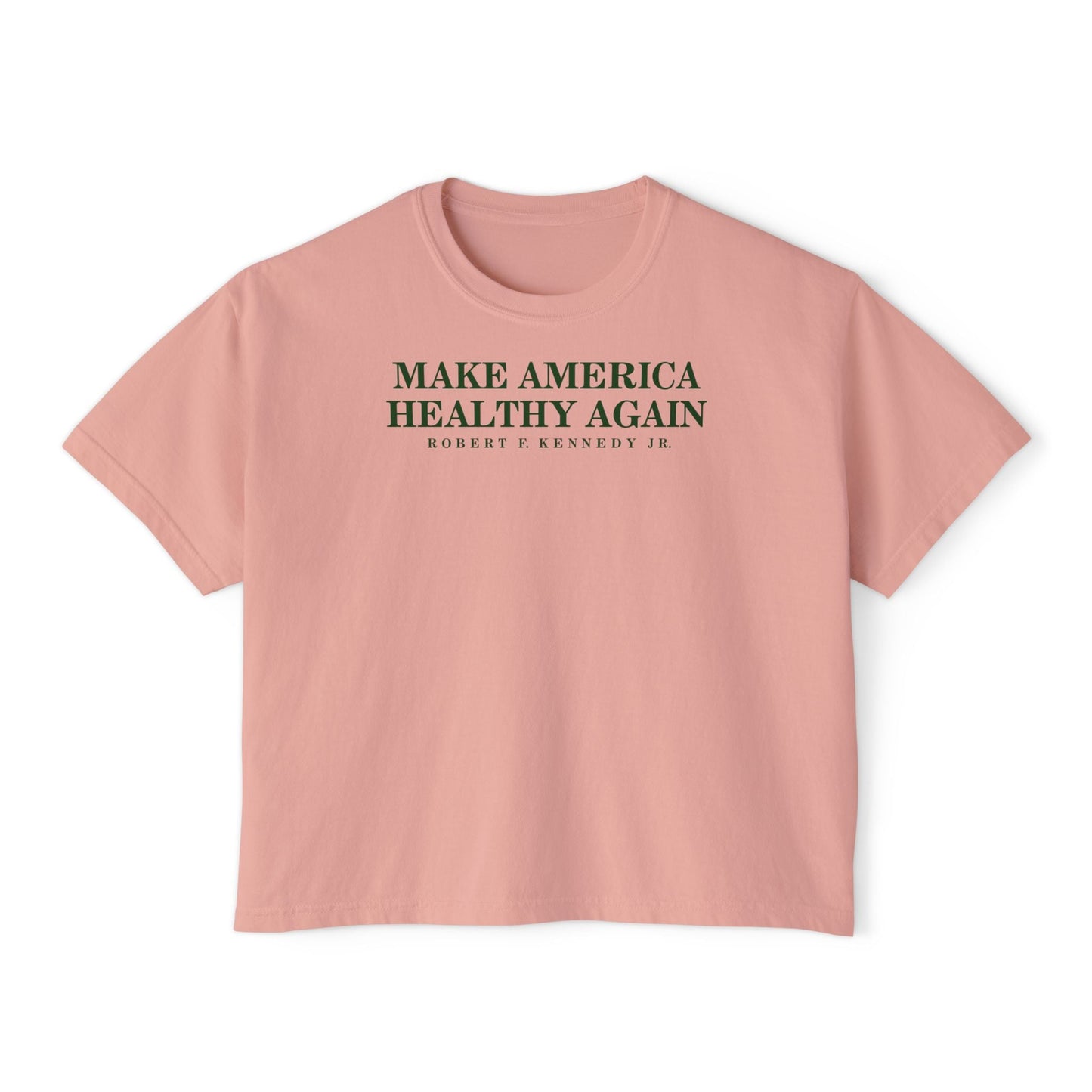 Make America Healthy Again Women's Boxy Tee - Team Kennedy Official Merchandise