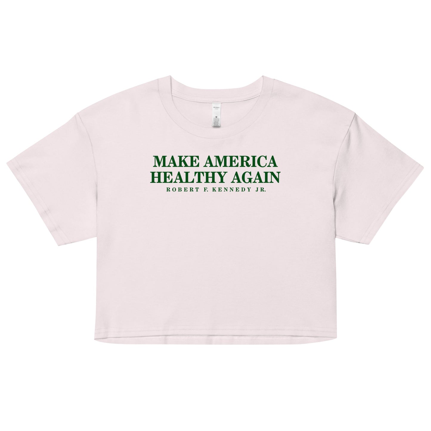 Make America Healthy Again Women’s Crop Top - Team Kennedy Official Merchandise