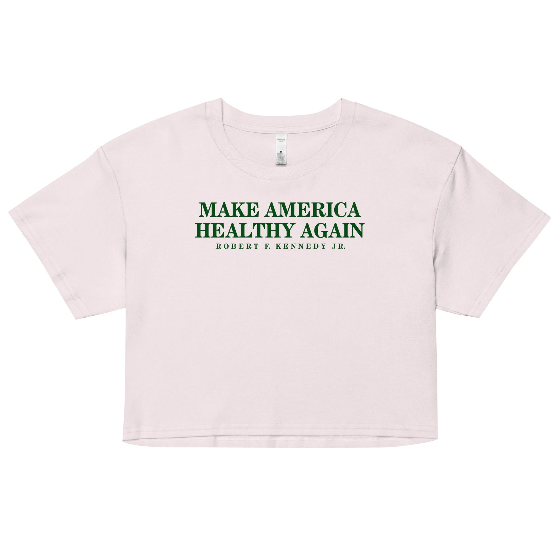 Make America Healthy Again Women’s Crop Top - Team Kennedy Official Merchandise