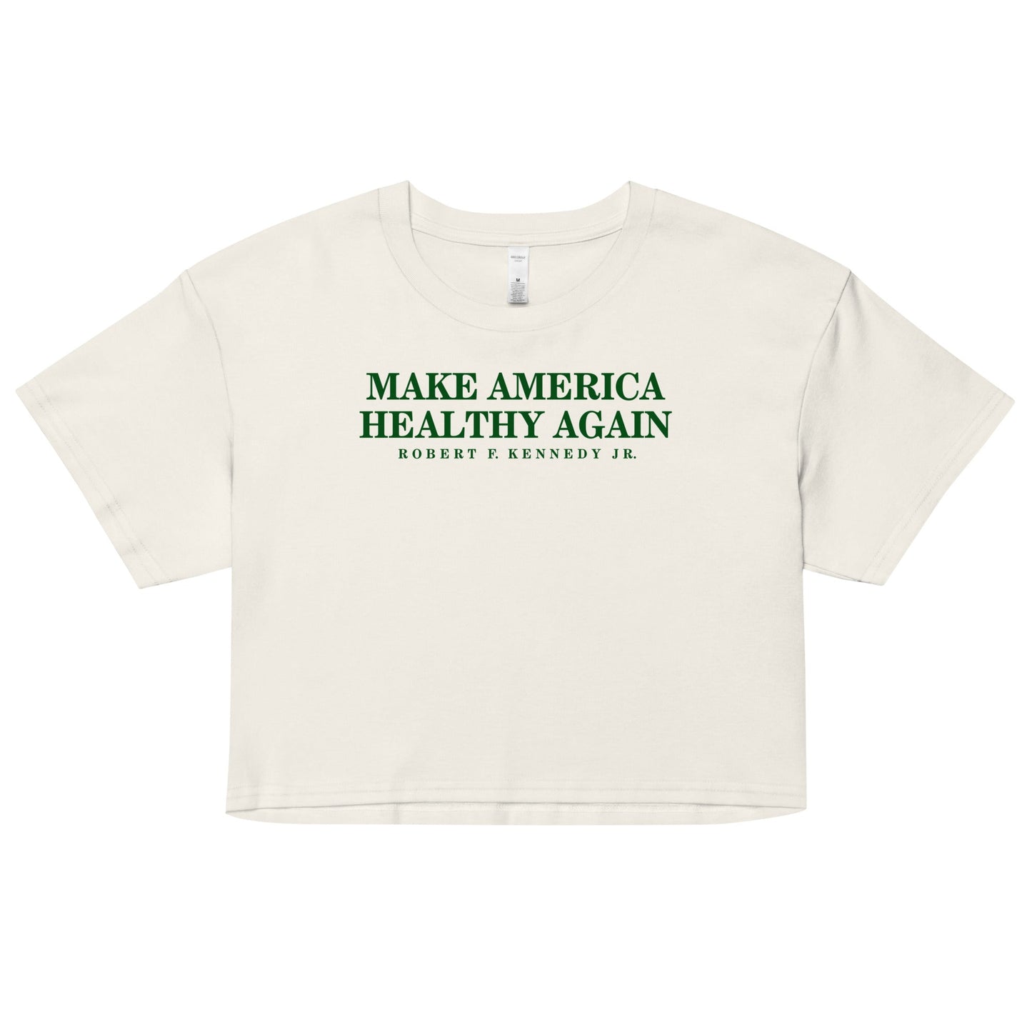 Make America Healthy Again Women’s Crop Top - Team Kennedy Official Merchandise