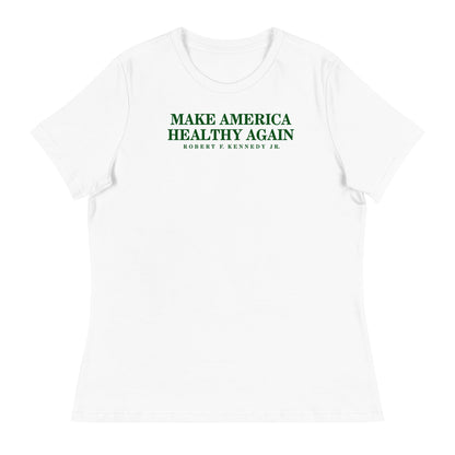 Make America Healthy Again Women's Relaxed Tee - Team Kennedy Official Merchandise