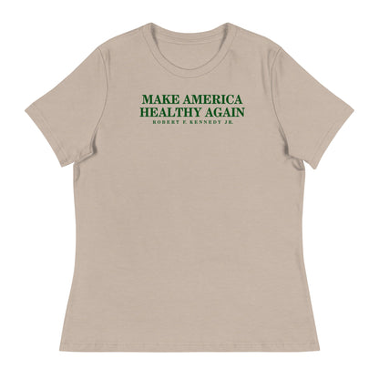 Make America Healthy Again Women's Relaxed Tee - Team Kennedy Official Merchandise