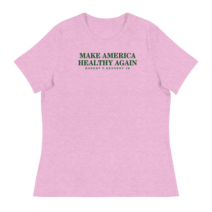 Make America Healthy Again Women's Relaxed Tee - Team Kennedy Official Merchandise