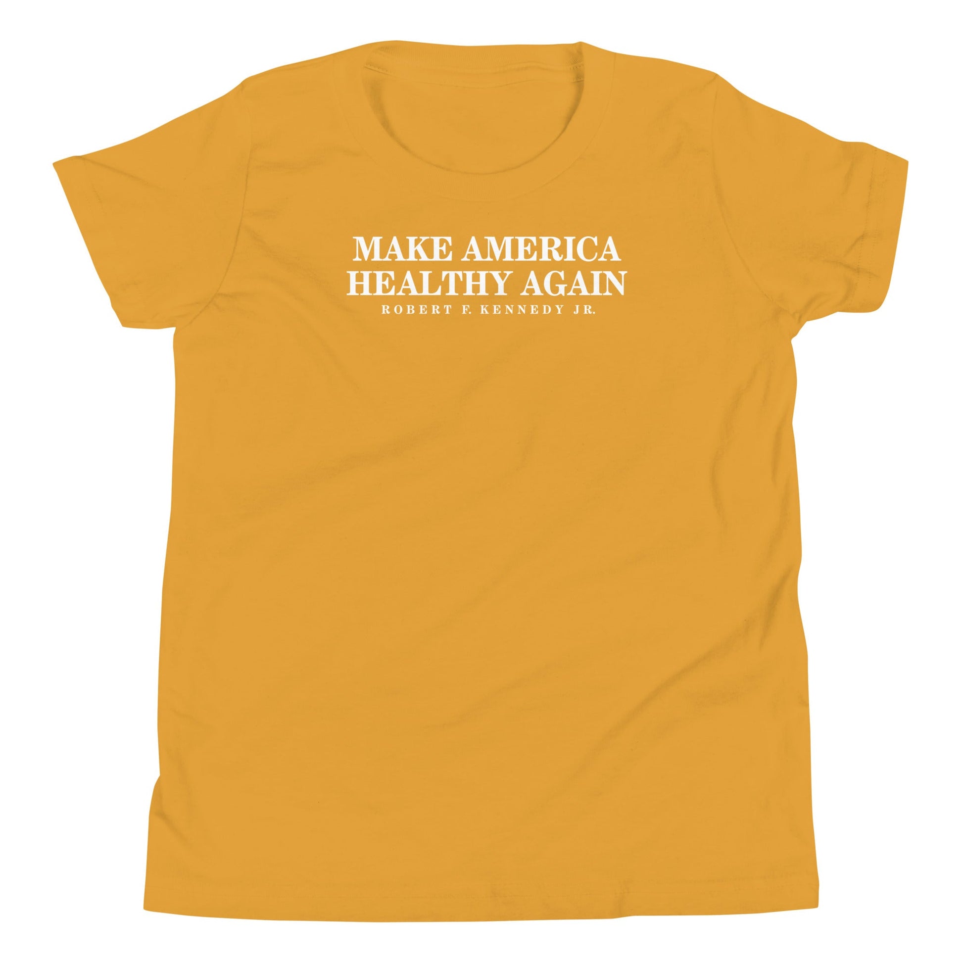 Make America Healthy Again Youth Short Sleeve Tee - Team Kennedy Official Merchandise