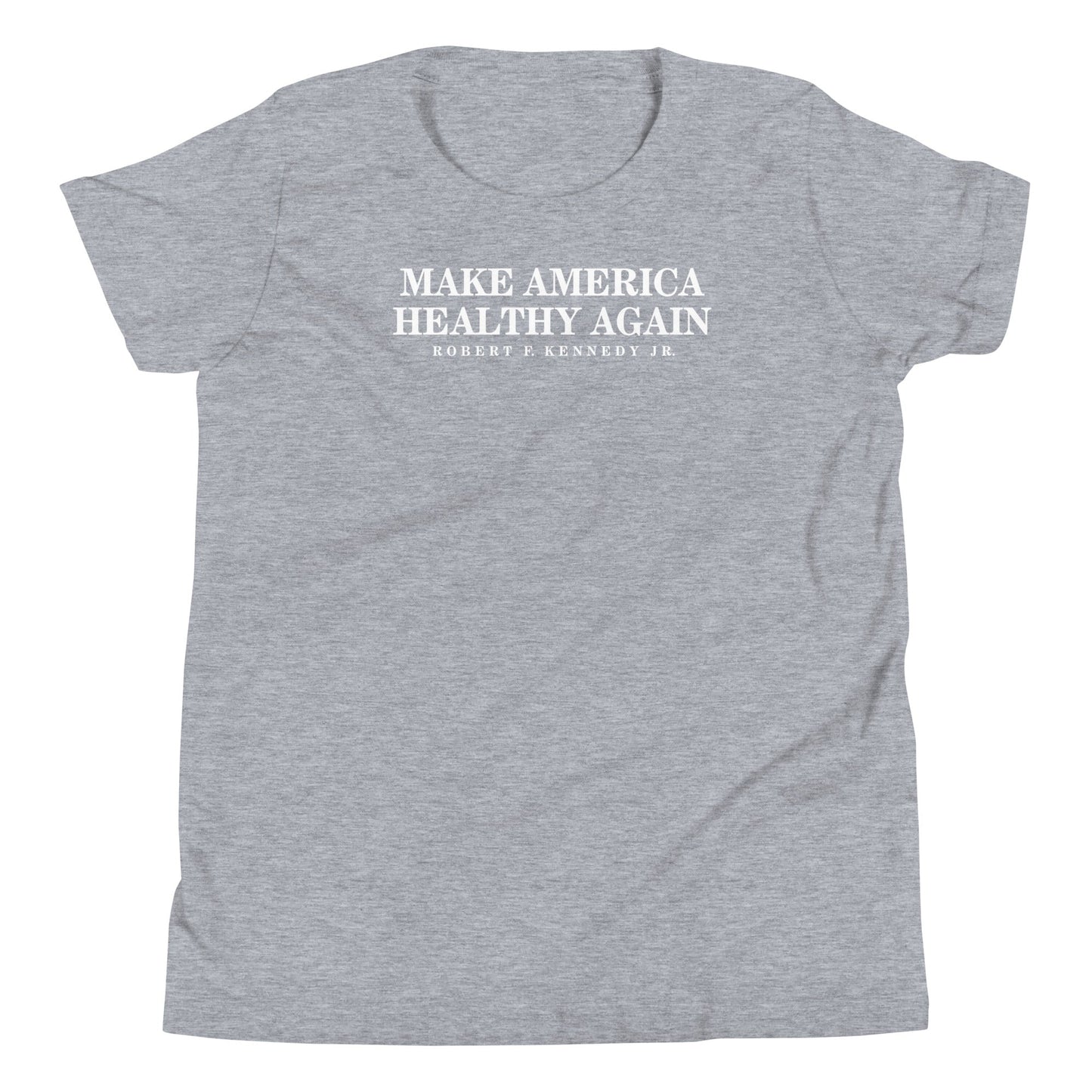 Make America Healthy Again Youth Short Sleeve Tee - Team Kennedy Official Merchandise