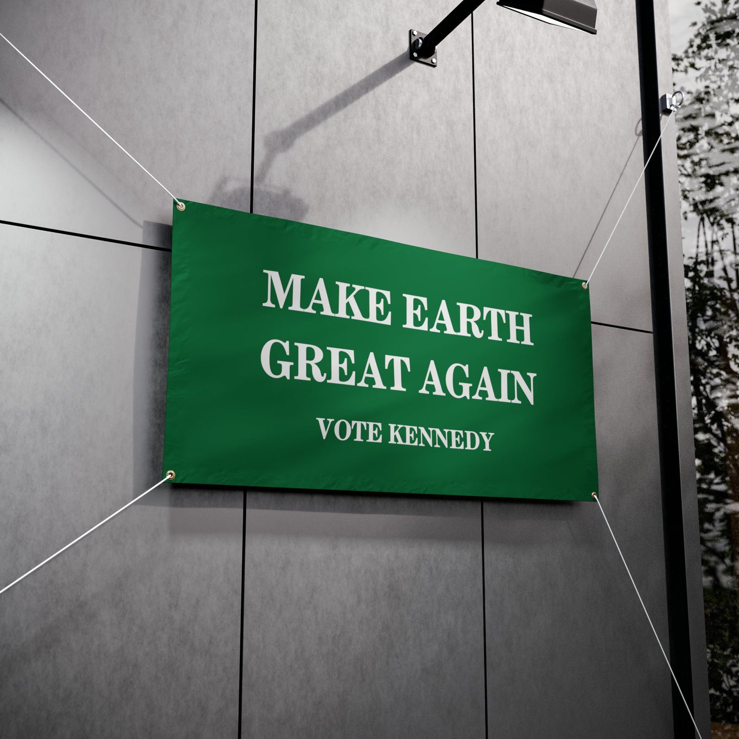 Make Earth Great Again Banner - TEAM KENNEDY. All rights reserved