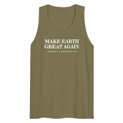 Make Earth Great Again Men’s Tank Top - Team Kennedy Official Merchandise