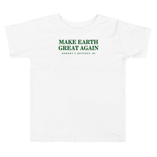 Make Earth Great Again Toddler Short Sleeve Tee - Team Kennedy Official Merchandise