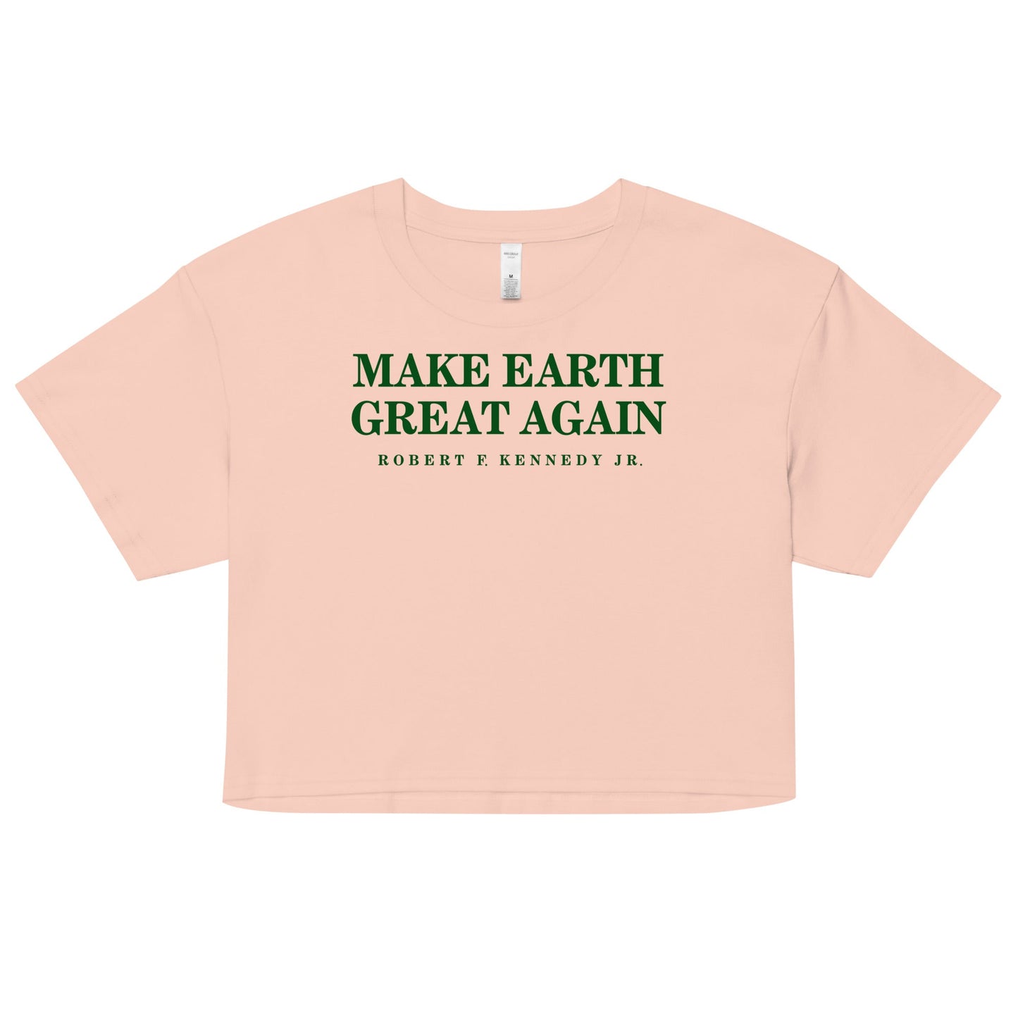 Make Earth Great Again Women’s Crop Top - Team Kennedy Official Merchandise