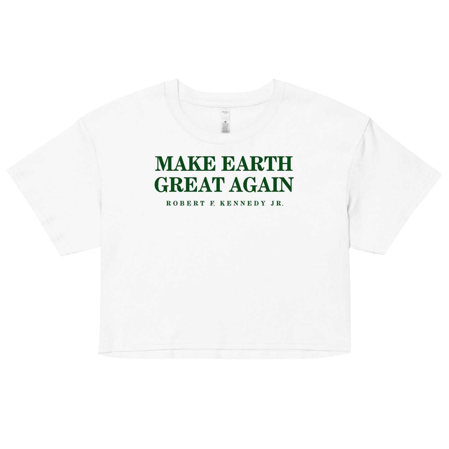 Make Earth Great Again Women’s Crop Top - Team Kennedy Official Merchandise