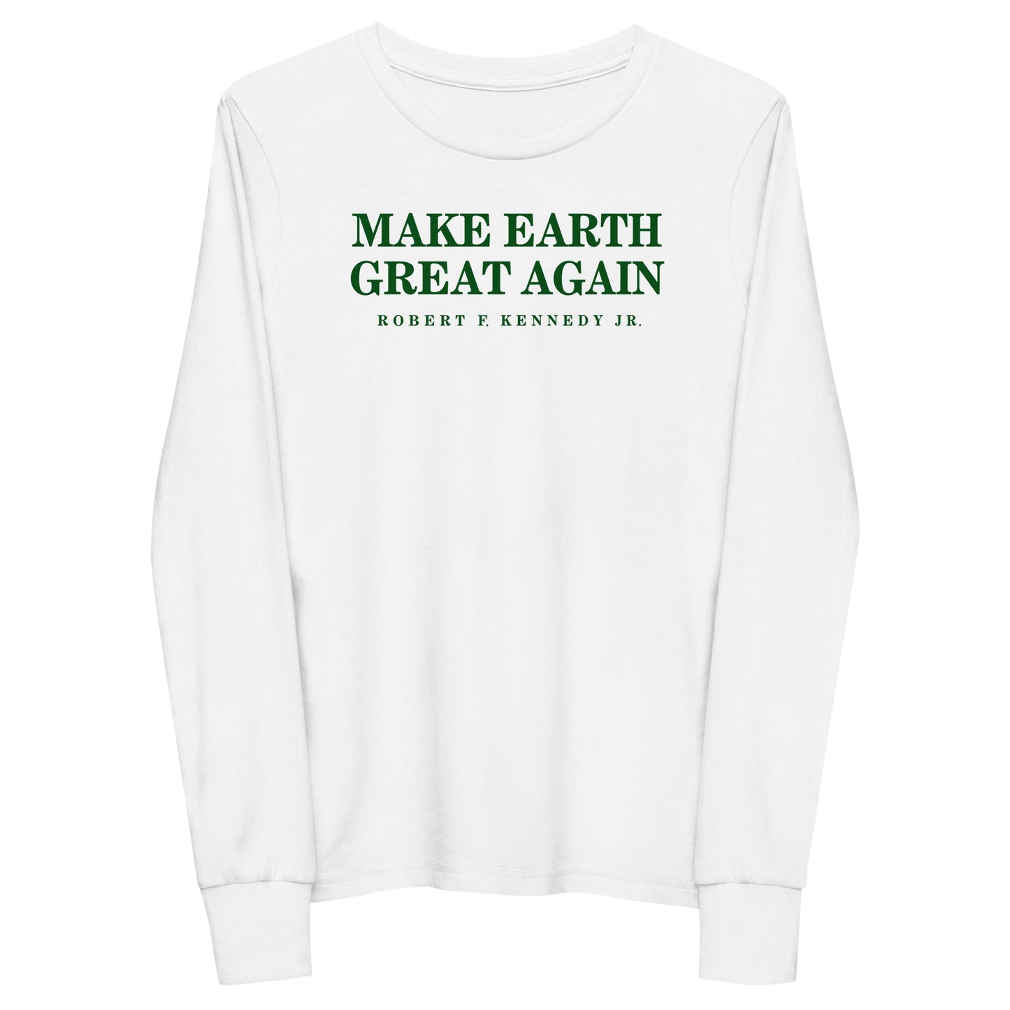 Make Earth Great Again Youth Long Sleeve Tee - Team Kennedy Official Merchandise