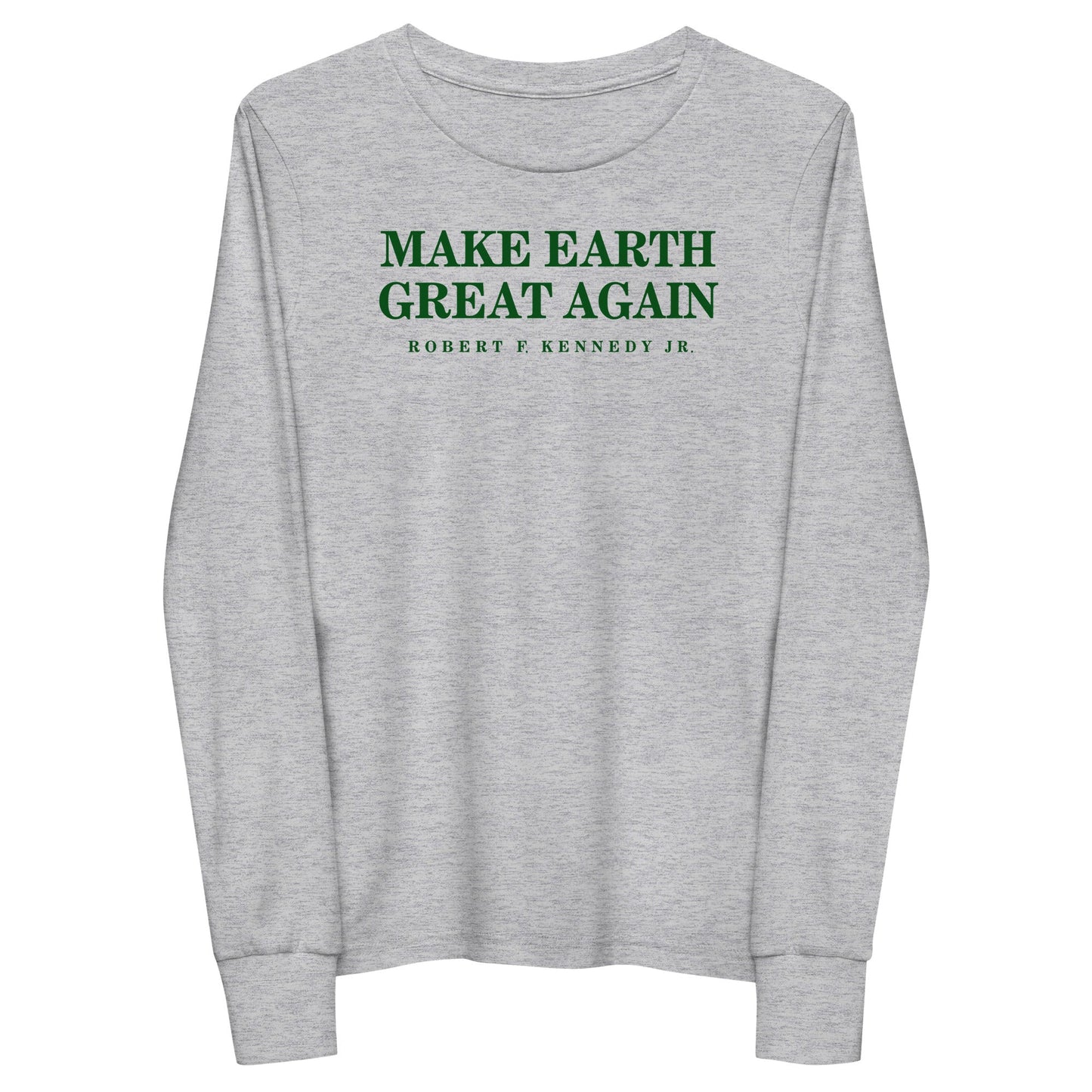 Make Earth Great Again Youth Long Sleeve Tee - Team Kennedy Official Merchandise