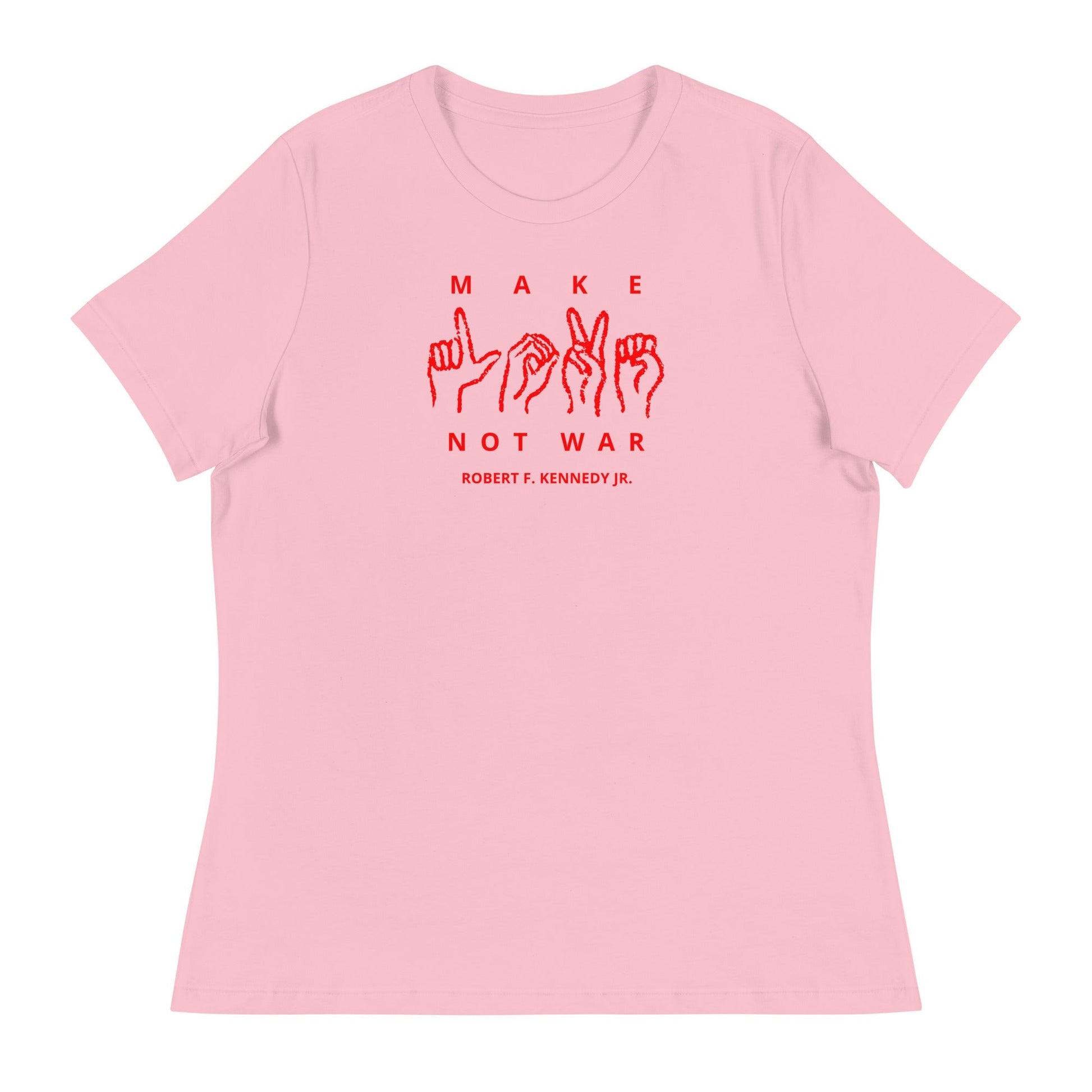 Make Love Not War Women's Relaxed Tee - Team Kennedy Official Merchandise