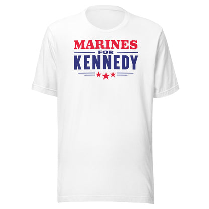 Marines for Kennedy Unisex Tee - TEAM KENNEDY. All rights reserved