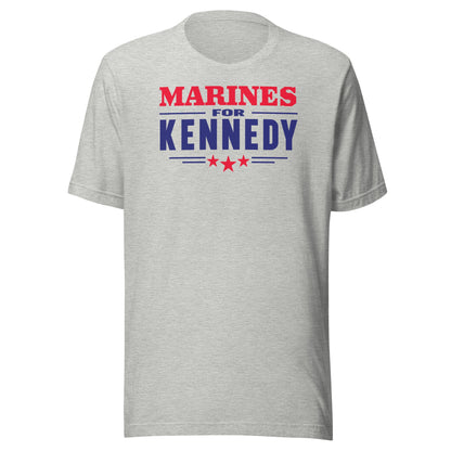 Marines for Kennedy Unisex Tee - TEAM KENNEDY. All rights reserved