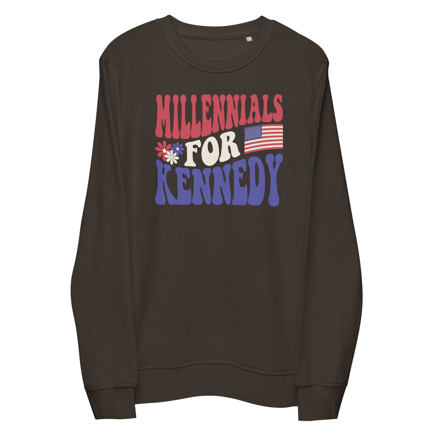 Millennials for Kennedy Unisex Organic Sweatshirt - Team Kennedy Official Merchandise