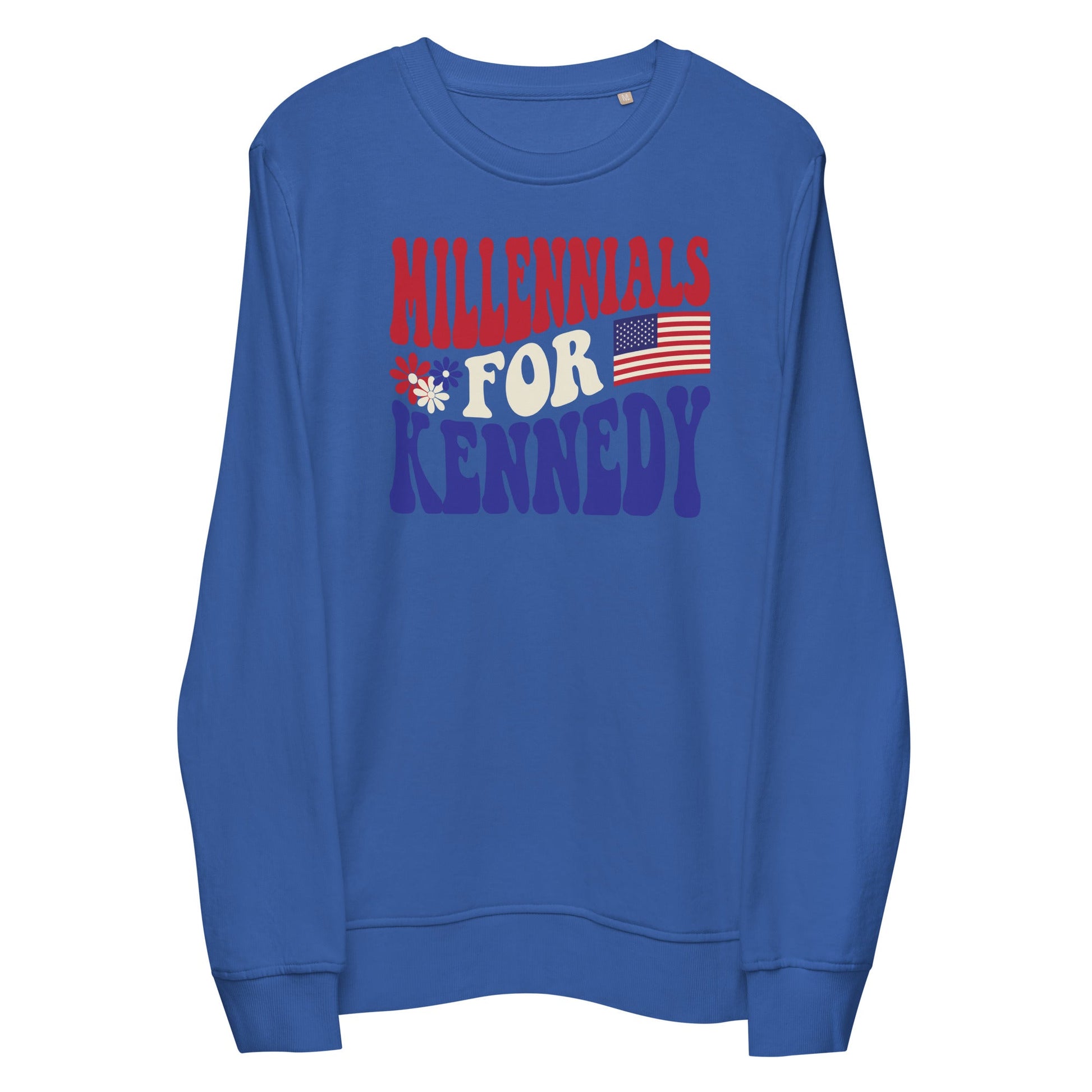 Millennials for Kennedy Unisex Organic Sweatshirt - Team Kennedy Official Merchandise