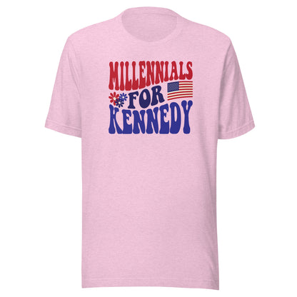 Millennials for Kennedy Unisex Tee - Team Kennedy Official Merchandise