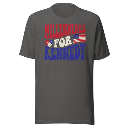 Millennials for Kennedy Unisex Tee - Team Kennedy Official Merchandise