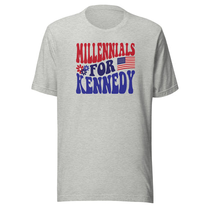 Millennials for Kennedy Unisex Tee - Team Kennedy Official Merchandise