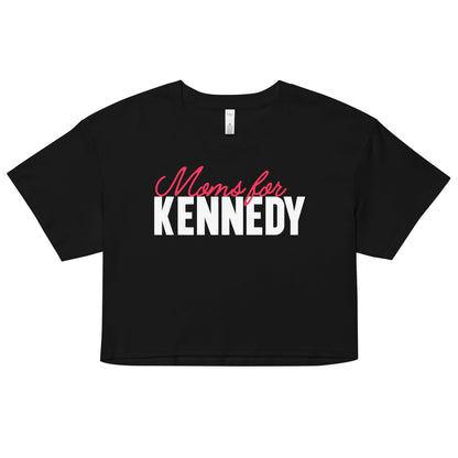 Moms for Kennedy Women’s Crop Top - TEAM KENNEDY. All rights reserved