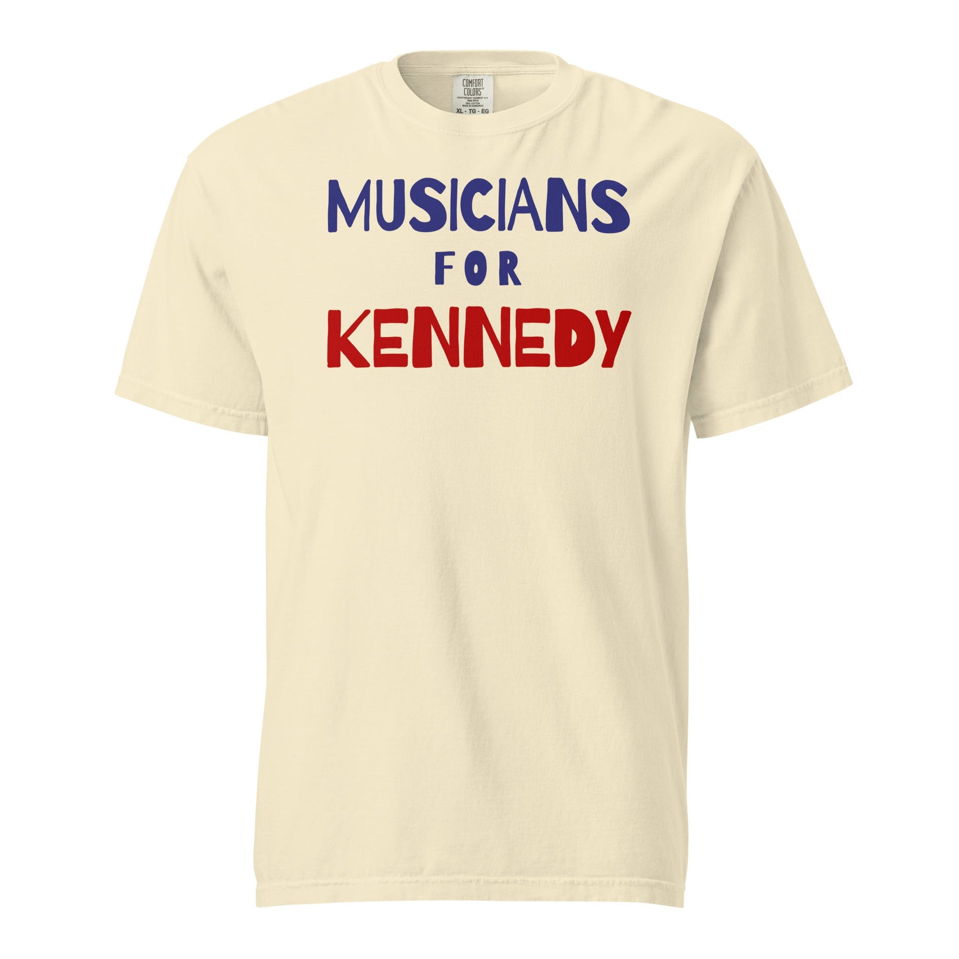 Musicians for Kennedy Unisex Heavyweight Tee - Team Kennedy Official Merchandise