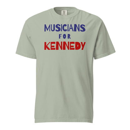 Musicians for Kennedy Unisex Heavyweight Tee - Team Kennedy Official Merchandise